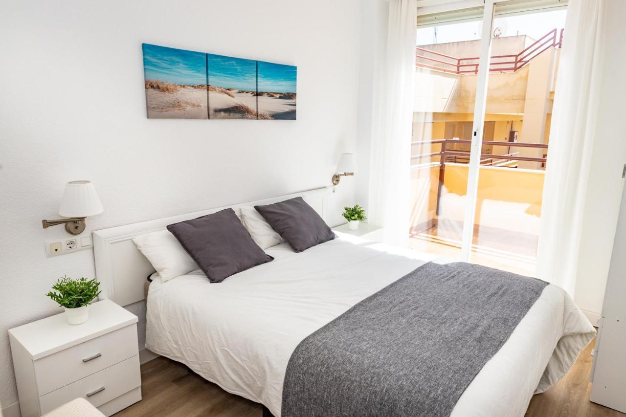 Apartamento Sereno 3 - Piscina, Garaje, Terraza Y Playa Los Canos De Meca Buitenkant foto