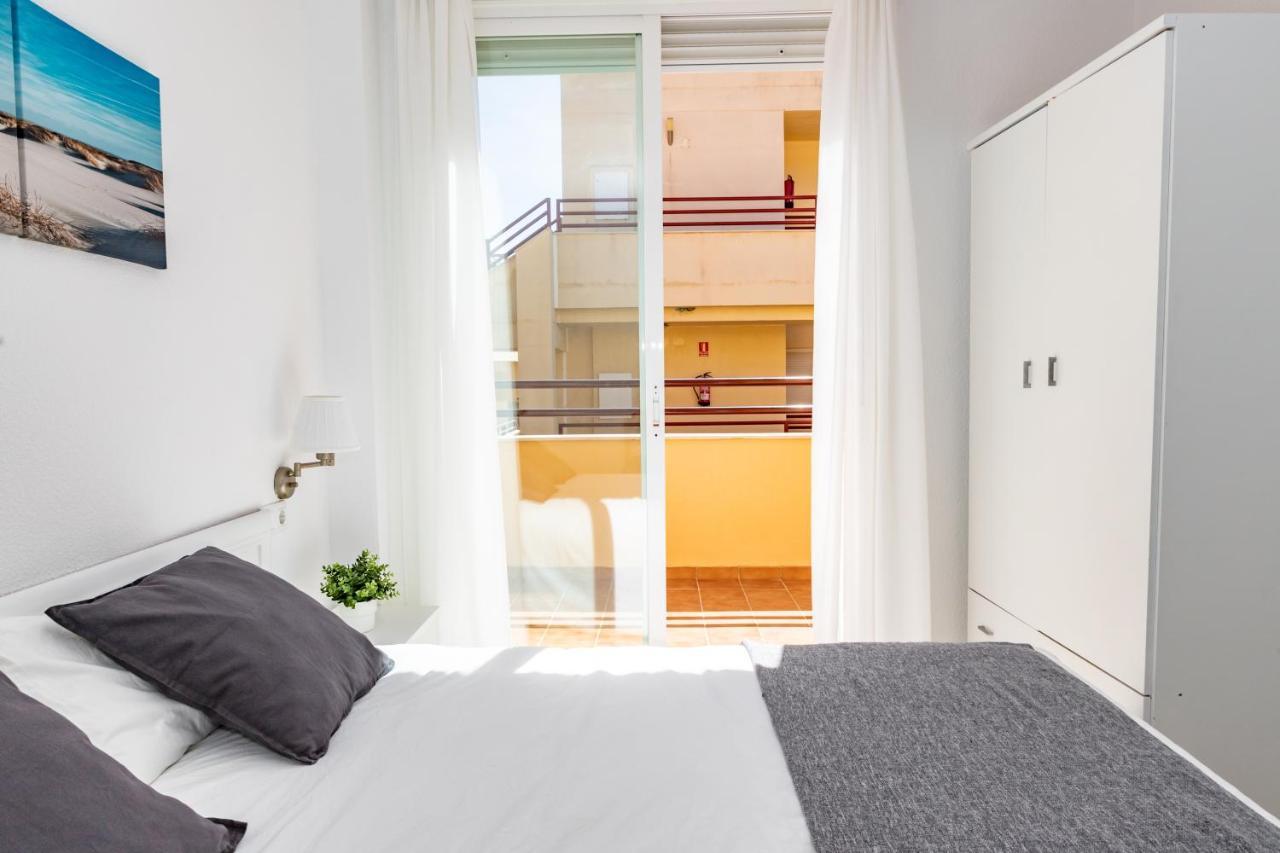 Apartamento Sereno 3 - Piscina, Garaje, Terraza Y Playa Los Canos De Meca Buitenkant foto