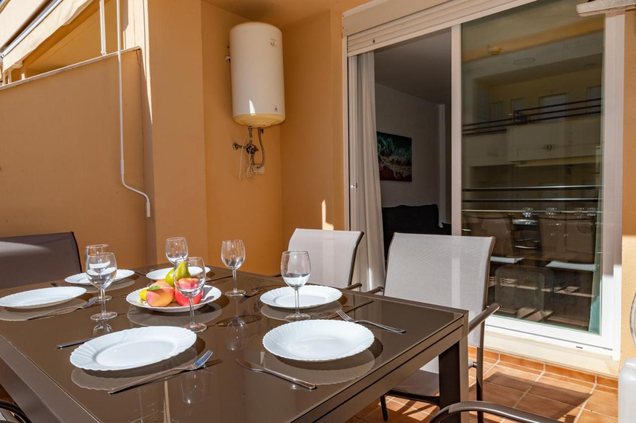Apartamento Sereno 3 - Piscina, Garaje, Terraza Y Playa Los Canos De Meca Buitenkant foto